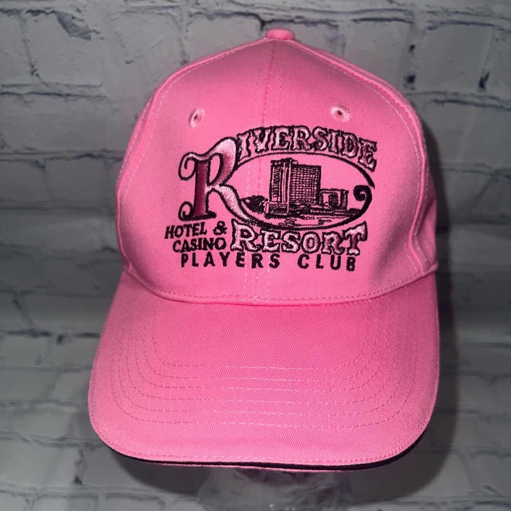 Pink Riverside Resort Cap